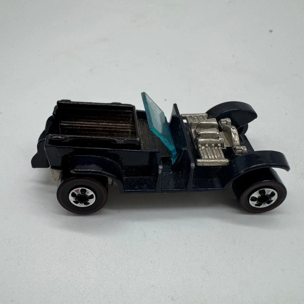 Hot Wheels‎ 25th Anniversary Paddy Wagon Blue Redline Wheels Mattel 1969 1993